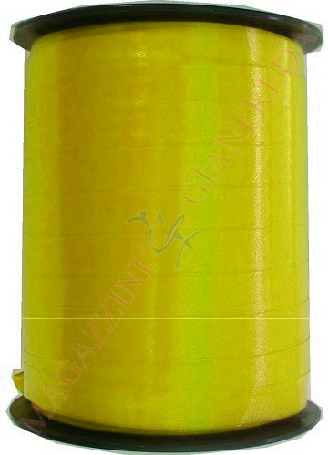 NASTRO PER FIOCCHI "6800 E-LINE" GIALLO mm. 9,5x250 mt.